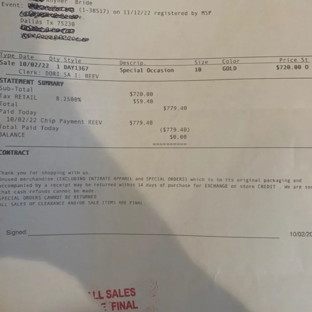 Gown - Picture 4 of 5